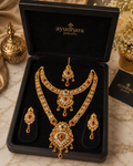 Ayudhara Traditional Antique Long Necklace Set