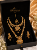 Ayudhara Royal Antique Bridal Necklace Set
