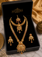 Ayudhara Royal Chandrika Dual Layer Necklace Set