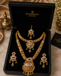 Ayudhara Traditional Antique Long Necklace Set