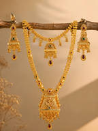 Ayudhara Royal Temple Heritage Necklace Set