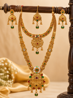 Ayudhara Traditional Antique Long Necklace Set