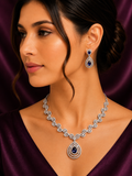 American Diamond Necklace Set for Women