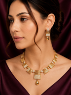 American diamond jewellery set for parties
