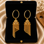Designer hanging earrings with elegant finish