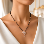 Premium Black Bead Necklace