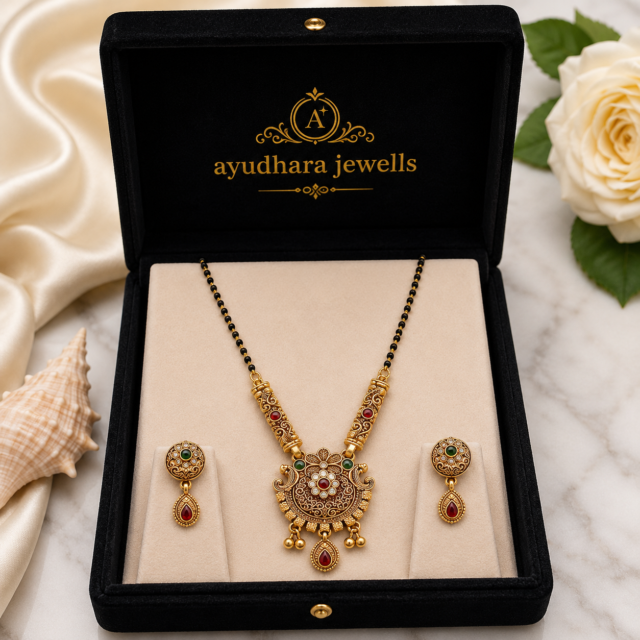 Premium gold tone mangal sutra