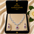 Royal Diamond Look Necklace for Women