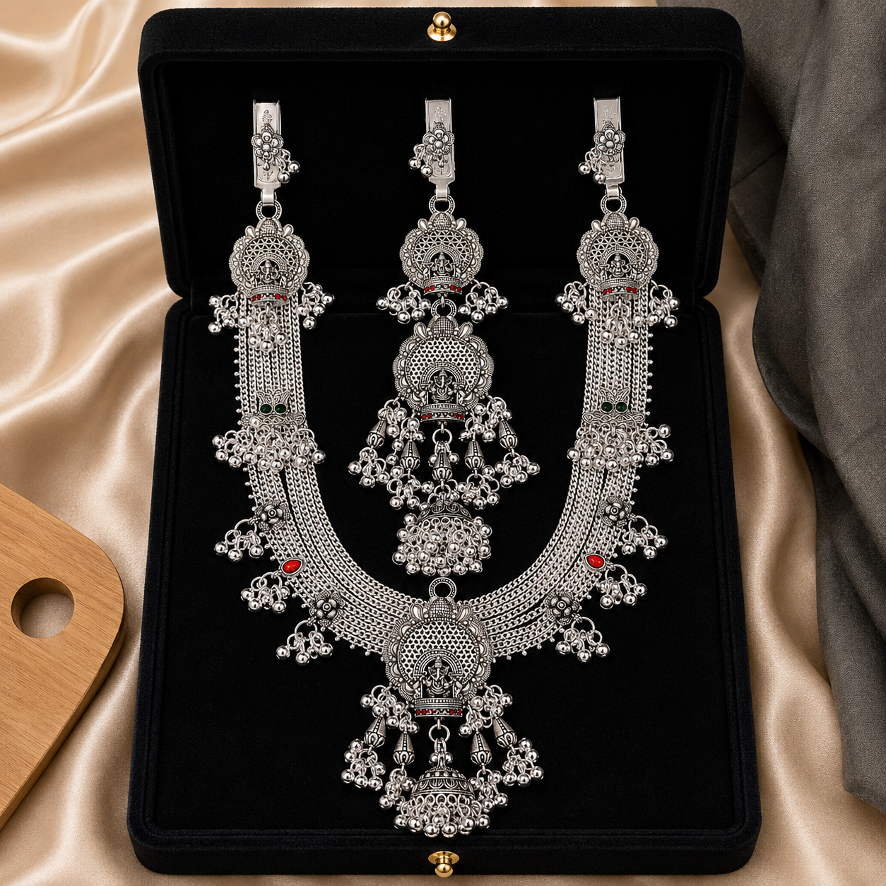 Royal kundan waist belt for wedding and festive wear