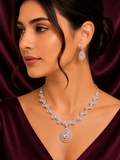 Wedding Special Diamond Necklace Set
