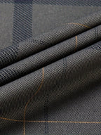 Men’s Premium Grey Checked Polo T-Shirt