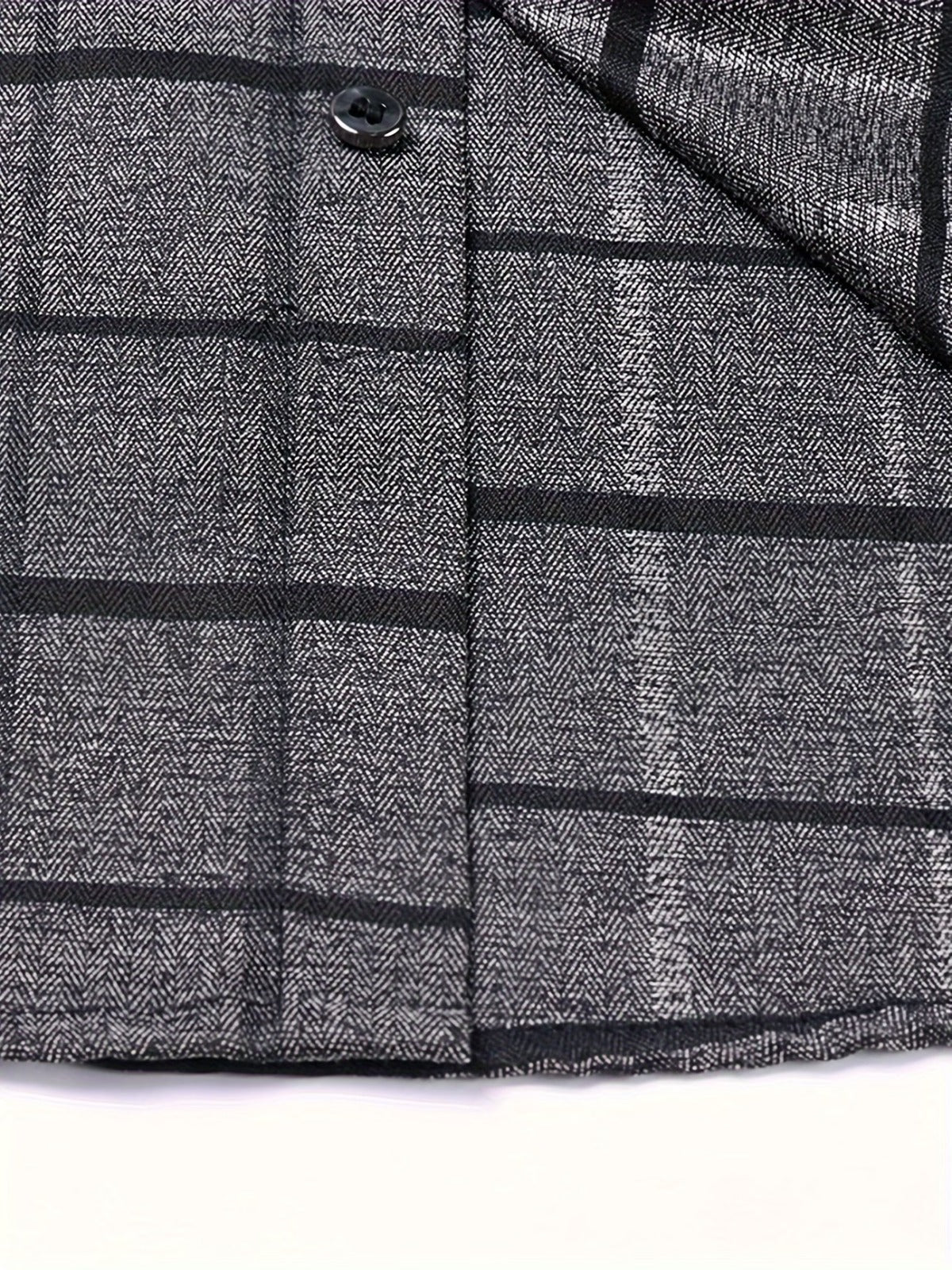 Men’s Premium Grey Check Formal Shirt