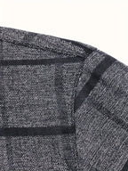 Men’s Premium Grey Check Formal Shirt