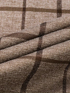 Men’s Premium Brown Check Formal Shirt