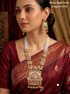 Ayudhara Royal Ivory Pearl Necklace Set