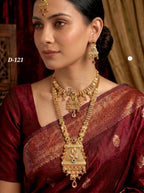 Ayudhara Royal Temple Heritage Necklace Set
