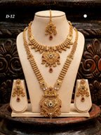 Ayudhara Royal Antique Bridal Necklace Set